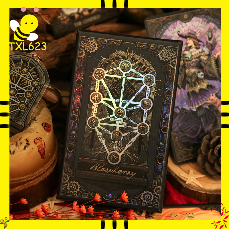 Oryginalne produkty Lord Of Mysteries, przenośna talia tarota Klein, zestaw 22 kart, brelok, pocztówka itp., kompletny zestaw zabawek na prezent.