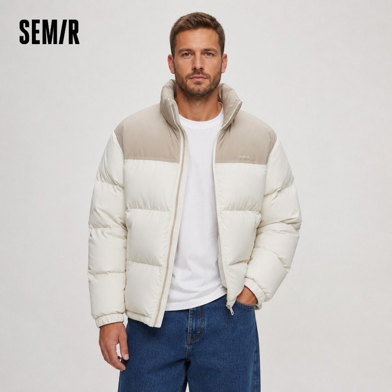 SEMIR-Doudoune pour Homme et Femme, Coupe-Vent, Imperméable, Doudoune pour Couple, Vêtements Cold-Verde, Nouvelle Collection Hiver 2024