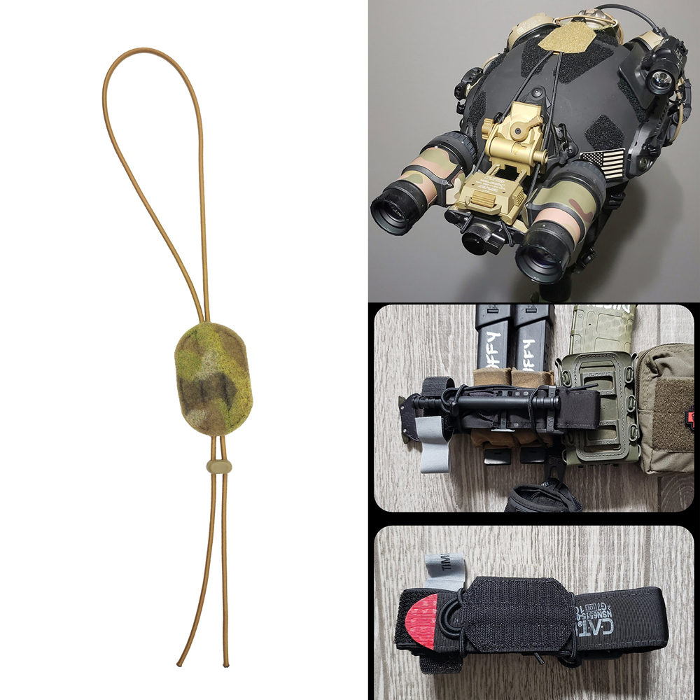 Тактический NVG ремешок ночного видения эластичное удерживающее устройство крючок и петля жгут Холтер аксессуары для охотничьего шлема