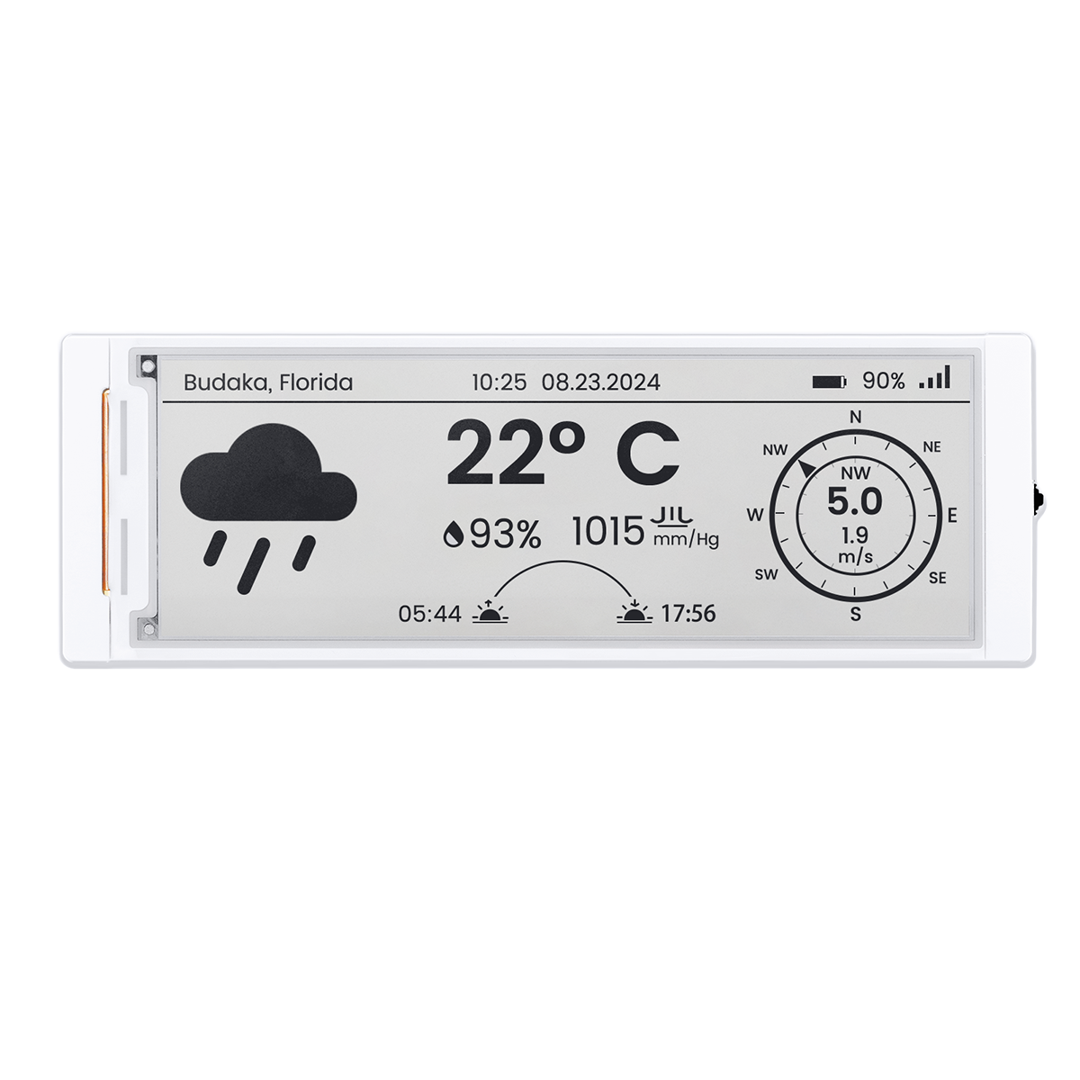 CrowPanel ESP32 5,79-calowy wyświetlacz HMI z papieru elektronicznego 272*792 Kolor czarno-biały sterowany przez interfejs SPI dla Arduino /ESP/MicroPython