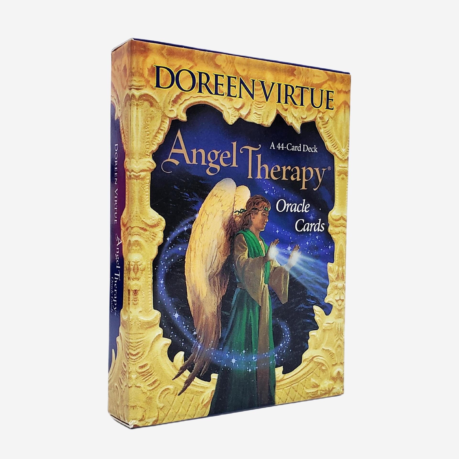 Terapi Malaikat Kartu Oracle Buku Panduan PDF Kartu Tarot Permainan Papan Dek untuk Pesta Keluarga Mainan Anak-anak Wanita