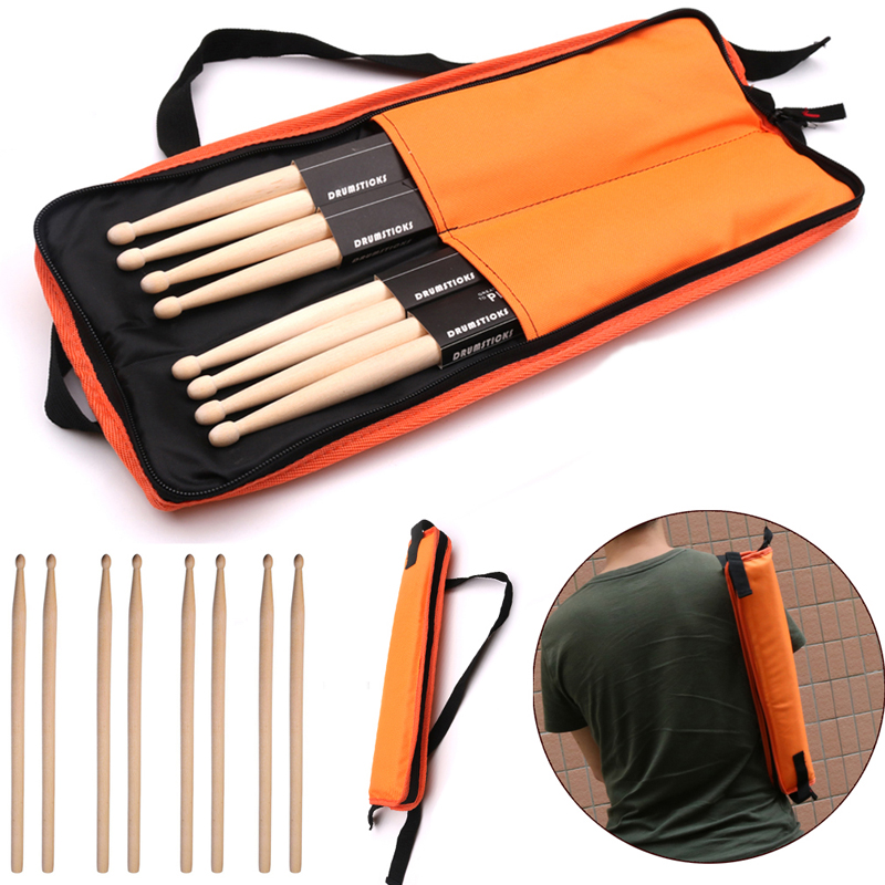 1pc Trommel Stick Tasche Schulter Verdickt Tragbare Trommel Stick Tasche 600D Oxford Wasserdichte Trommel Stick Tasche Angepasst Logo für Studenten