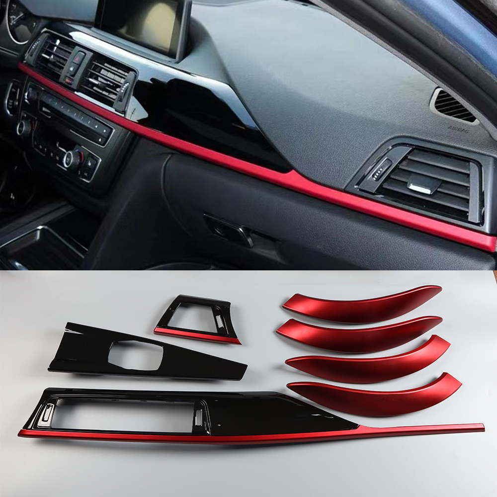 Accessoires de décoration intérieure, pièces de garnitures pour BMW série 3 4 3GT F30 F32 F34 F36, Console centrale, panneau de sortie de ventilation de climatisation