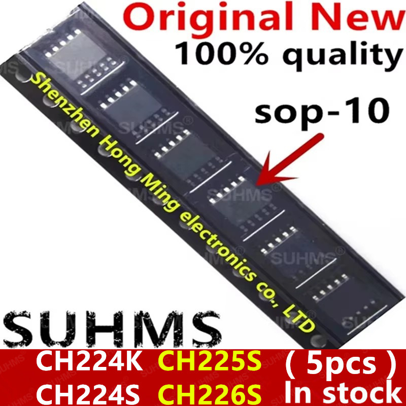 (5 piezas) 100% nuevo CH224K CH224S CH225S CH226S sop10