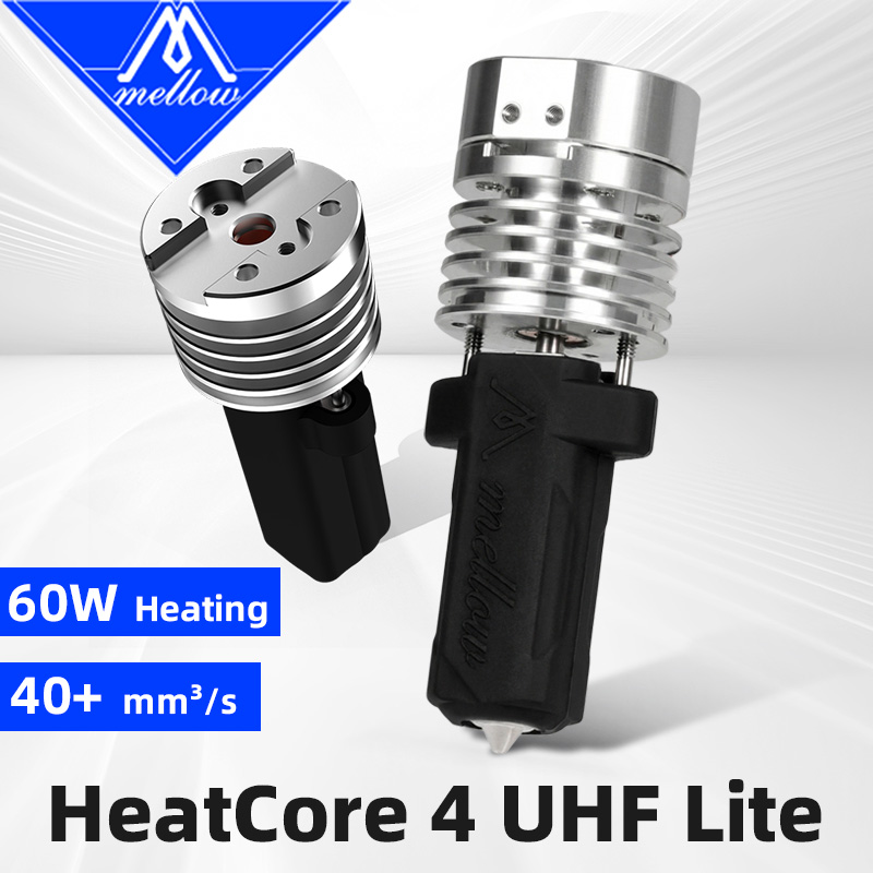 Высокопроизводительный мягкий HeatCore 4 UHF Lite ALPS Hotend, умная нивелирующая насадка для 3D-принтера Voron Blv Vzbot Hevort DIY