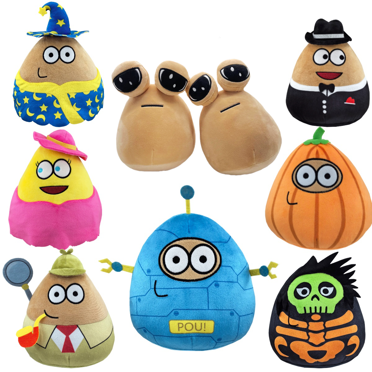22 cm jeu chaud mon animal de compagnie Alien Pou peluche Furdiburb émotion Alien peluche peluche Pou poupée
