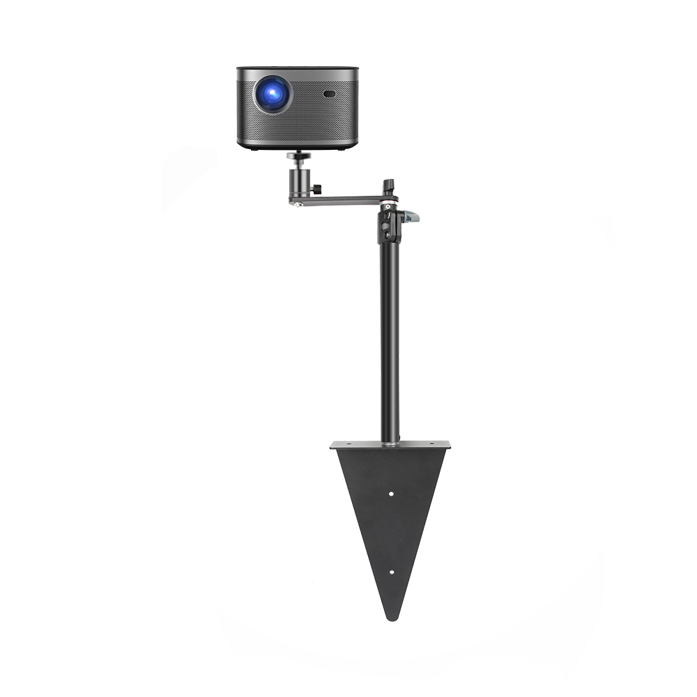 360 Degree PTZ Rotation Projector Stand Holder Tripod Light Clamp Desk with 1/4" Fixture For Ring Light DSLR Camera
