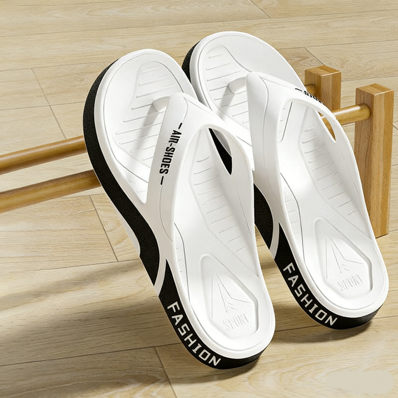 Sommer Herren Flip-Flops Sport Outdoor Mode&Trend Bequeme Strandsandalen Herren Freizeitschuhe Haus-Flip-Flops Hausschuhe