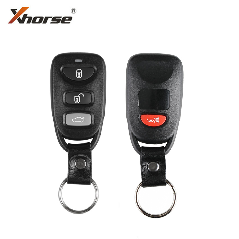 5 stuks Xhorse XKHY21EN Draad Universele Afstandsbediening Sleutel voor Hyundai 3 + 1 Knoppen Engels Versie Werken Met Xhorse VVDI Key tool