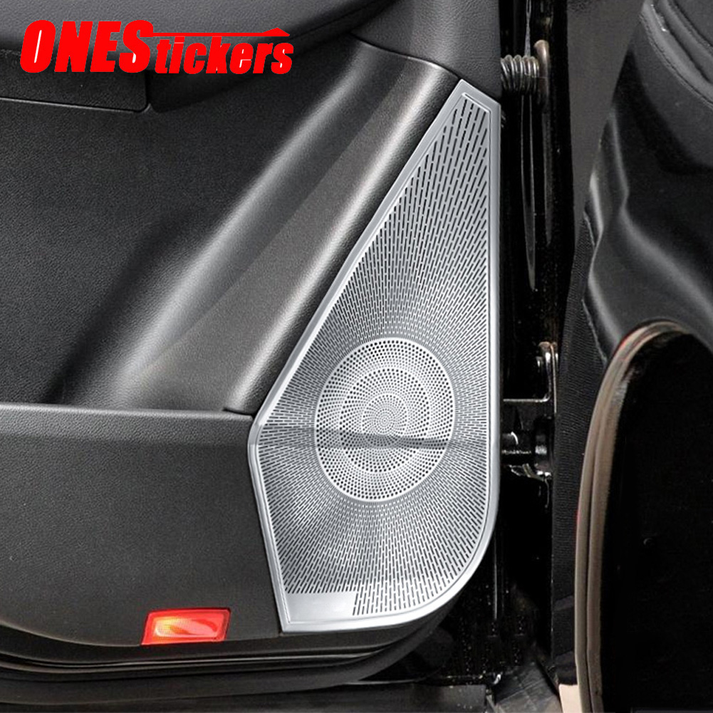 For Mercedes Benz GLE ML GLS GL Class W166 X166 Coupe C292 2012-2019 Car Door Window Triangle Tweeter Audio Speaker Cover Trim