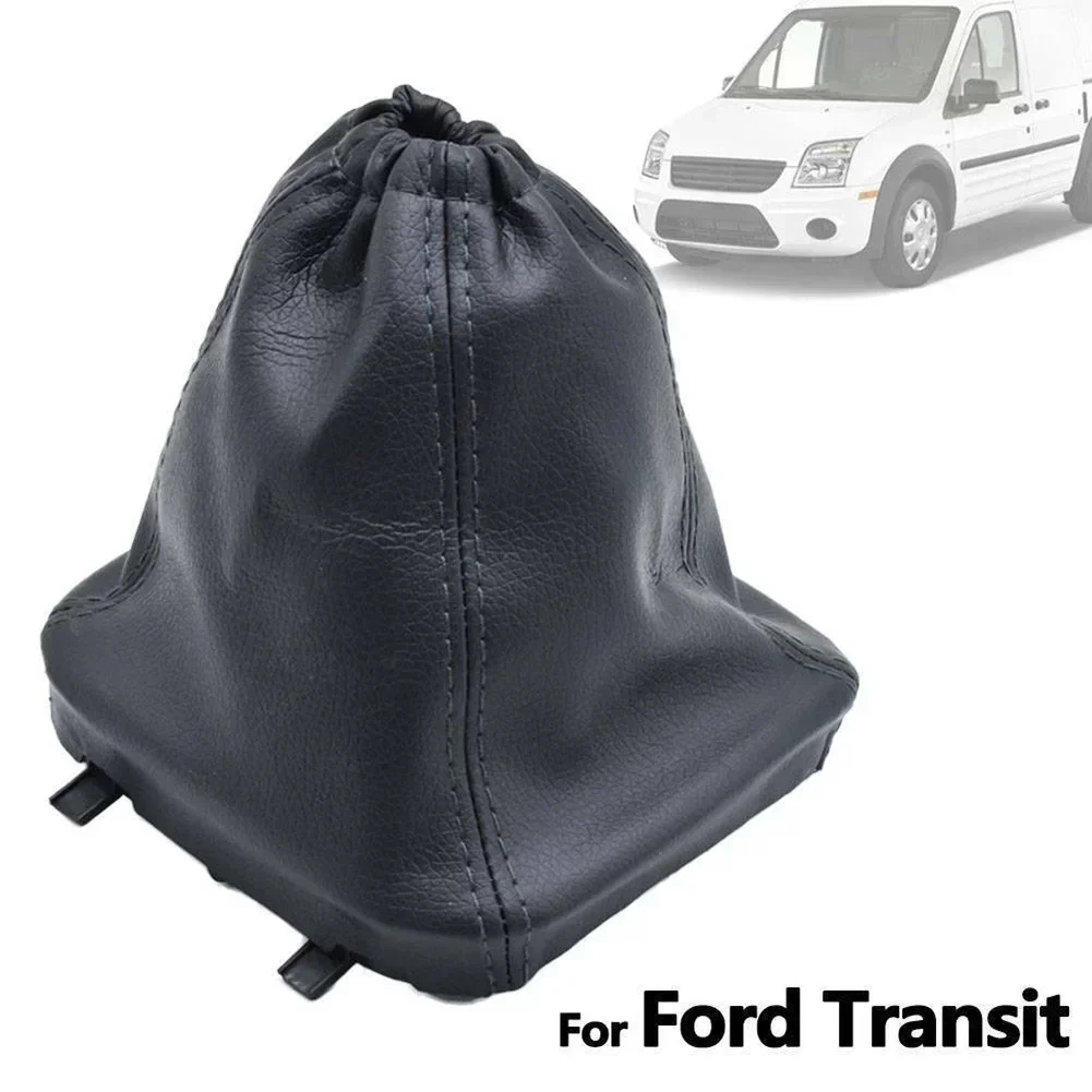 Auto in pelle Pomello Del Cambio Ghetta Gaitor Boot Copertura Per Ford Per Transit Per Van MK7 2006-2014 Accessori Interni Automotive