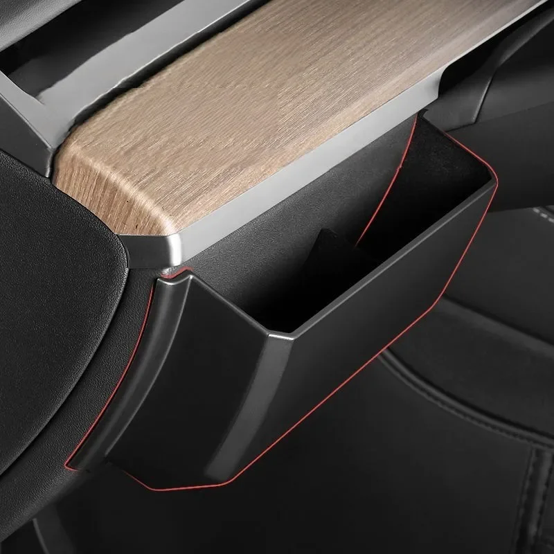 Caixa de armazenamento do painel para tesla modelo y 3 volante lateral console central organizador lhd rhd modely acessórios interiores
