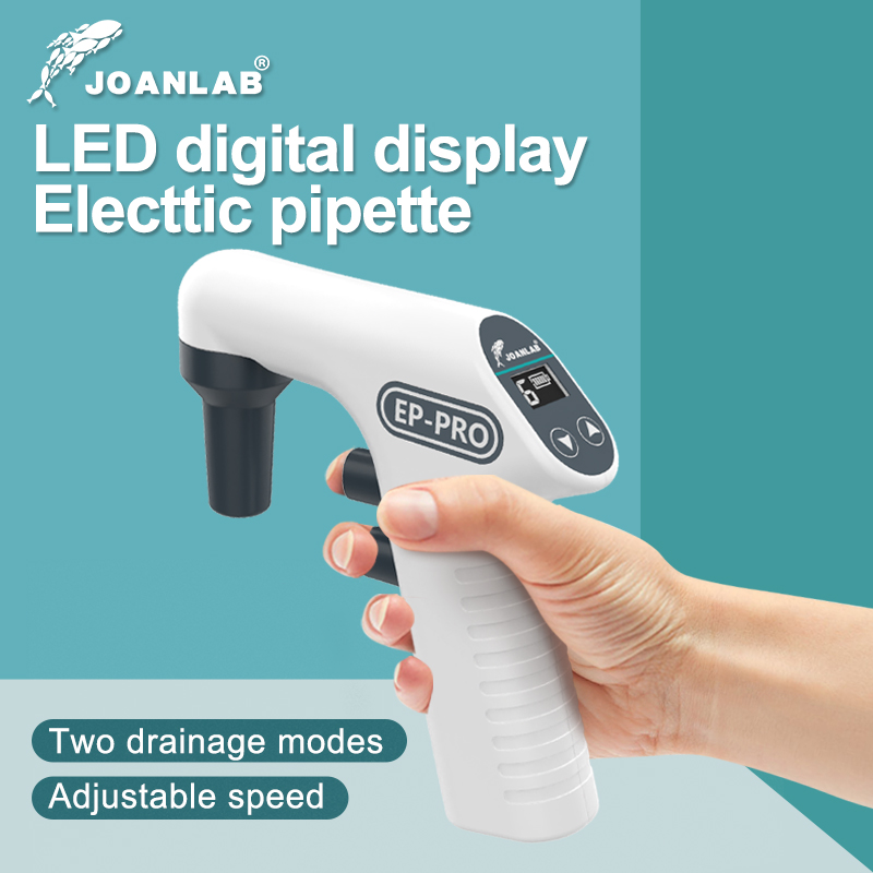 Controlador de pipeta de laboratorio JOANLAB, equipo de laboratorio de pipeta automático, bomba de pipeta electrónica de 110v a 220v