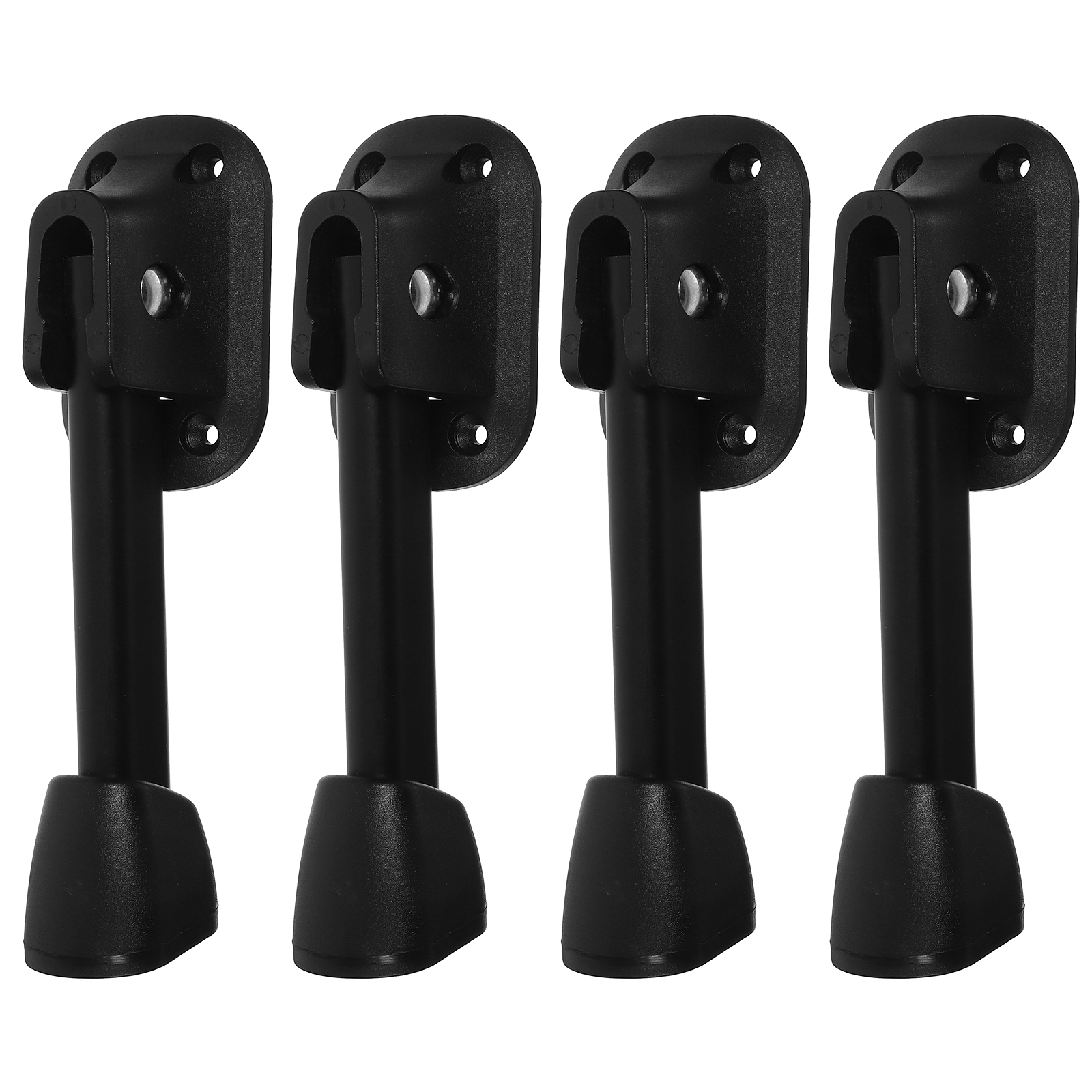 Pernas de mesa de jantar dobráveis, 4 unidades, acessórios de mesa curtos para móveis de ferro, café