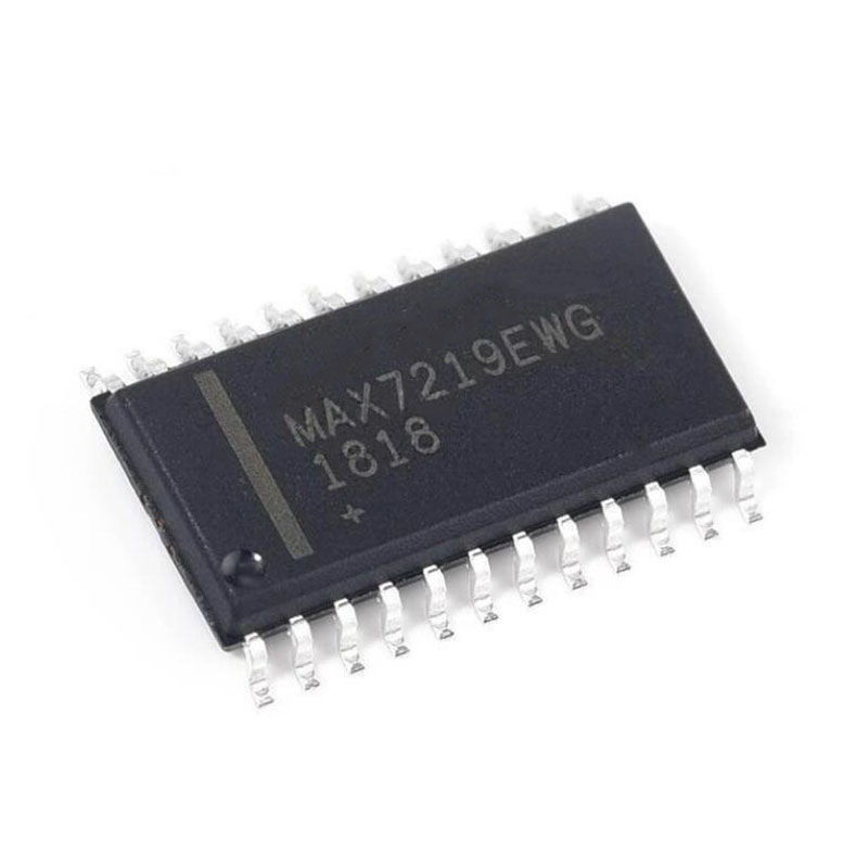 5 個 MAX7219EWG MAX7219 SOP-24 MAX7219CWG プラスチック保護ケース