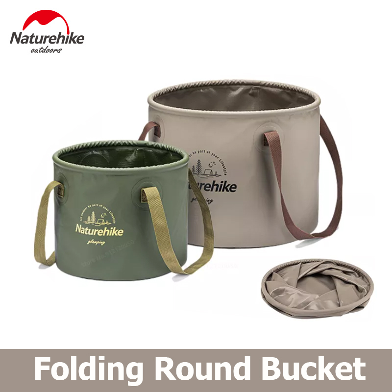 Naturehike składane wiadro wodoodporne wiadro z wodą przenośne OutdoorTravel składana umywalka Camping piesze wycieczki kosz w kształcie wiadra do przechowywania