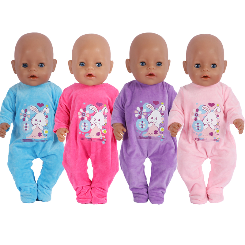 Ropa para muñecas de 43cm, peleles bonitos de 18 pulgadas, traje para muñeca ajustada, niña, bebé nacido, regalos de Festival de cumpleaños para recién nacido
