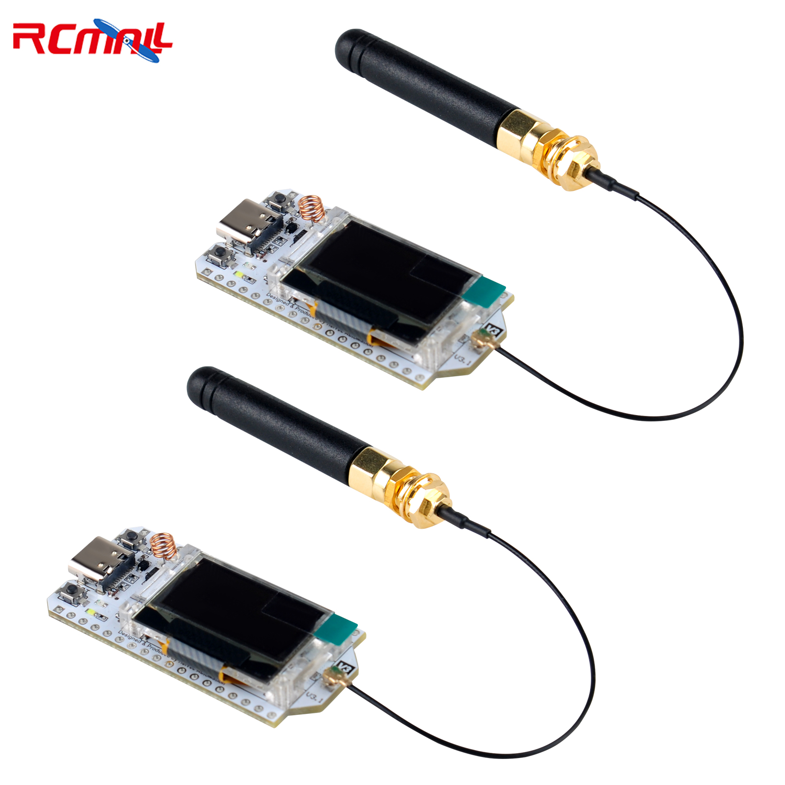 2PCS Heltec LoRa32 V3 868MHz 915MHz Development Board SX1262 0.96 นิ้วจอแสดงผลOLED BT + WIFI LoraชุดสําหรับArduino IOT Meshtastic