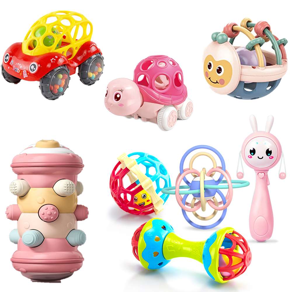 เด็กทารก Rattles ของเล่น 0 12 เดือนเด็กเกม Teether Sensory ทารกแรกเกิดของเล่นพัฒนาการศึกษาของเล่นสําหรับทารก 1 2 ปี