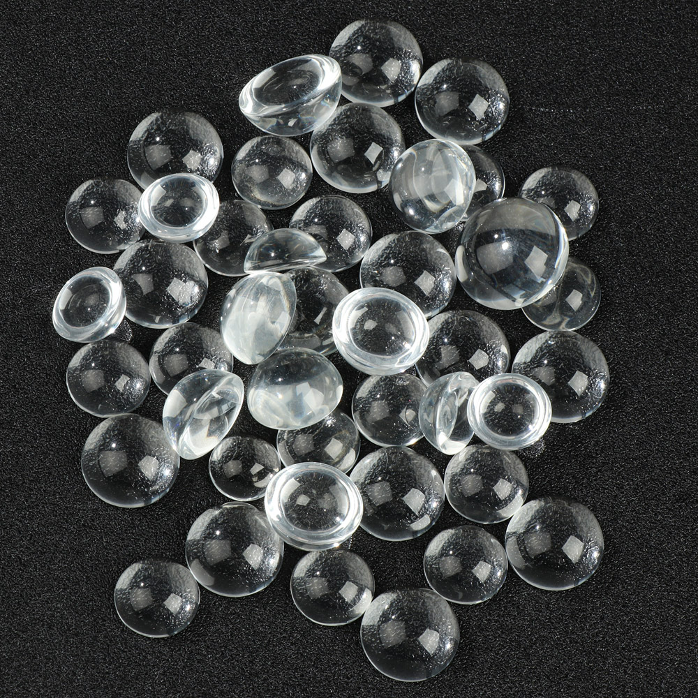 Ojos de cristal para muñecas, accesorios para ojos de 6/8/10/14/18/20mm, 20 unidades