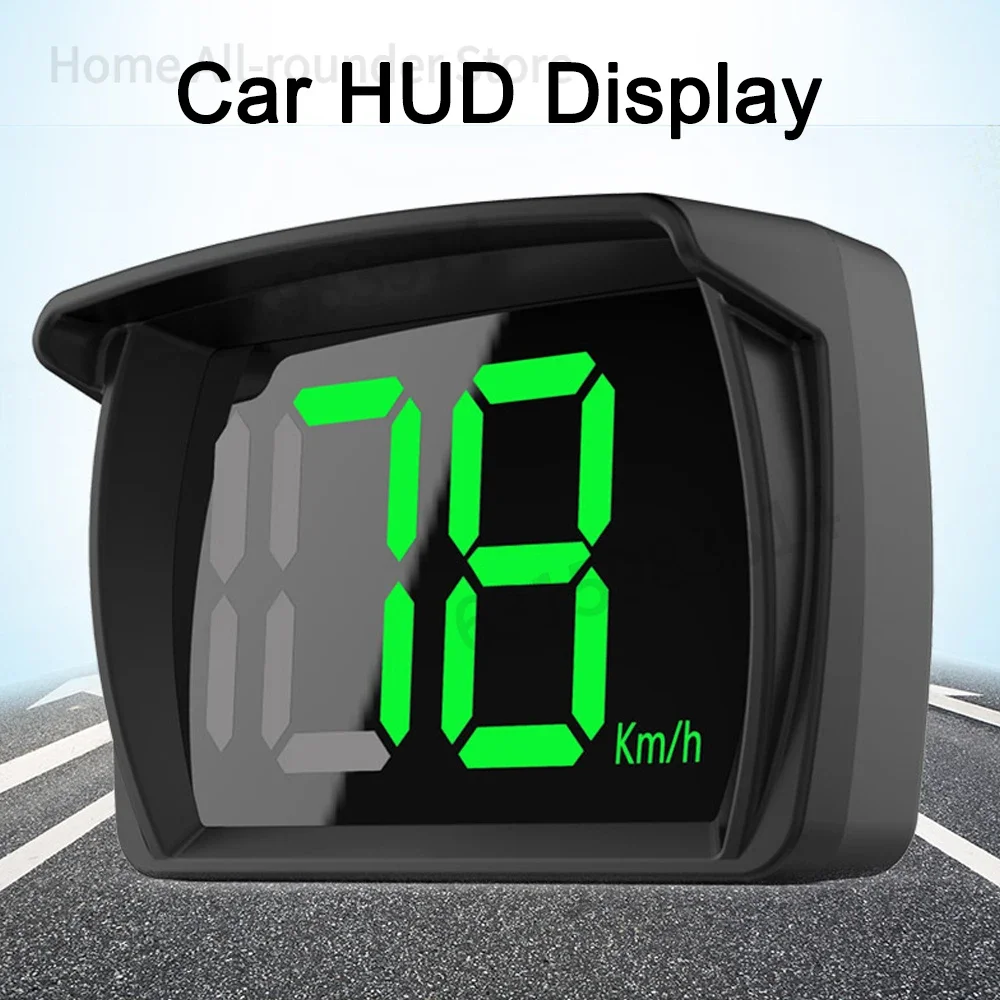 Auto HUD GPS Tacho MPH Digital Head Up Display Große LED Schrift Für Lkw SUV Motorrad Universal Zubehör