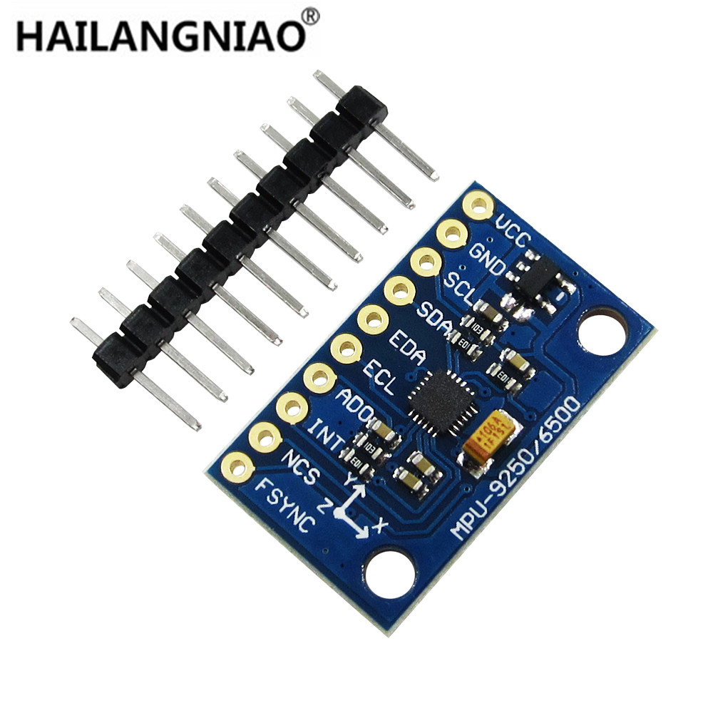 5 шт. SPI/IIC GY-9250 MPU 9250 MPU-9250 9-осевой модуль + гироскоп + ускоритель + модуль датчика магнитометра MPU9250
