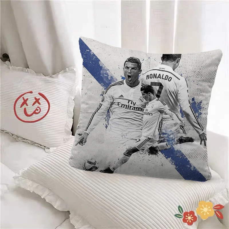 Dakimakura CR7 Messi dekoracyjne poszewki na poduszki poszewka na poduszkę luksusowa poduszka poszewka na poduszkę samochód dekoracja do sypialni prezent ślubny
