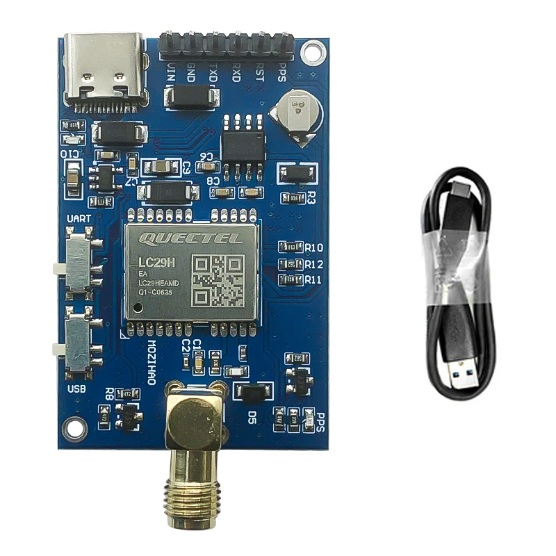 Quectel LC29HEA Módulo RTK de nivel centimétrico de alta precisión GPS L1 L5 banda Drone Control de vuelo estación móvil diferencial GNSS