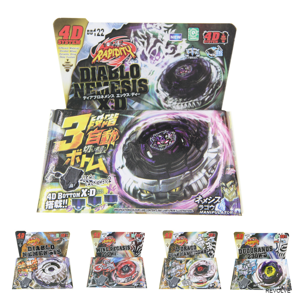 Волчок METAL FUSION Rapidity B122 Diabl0 Nemesis X:D Metal Masters Fury BB-122
