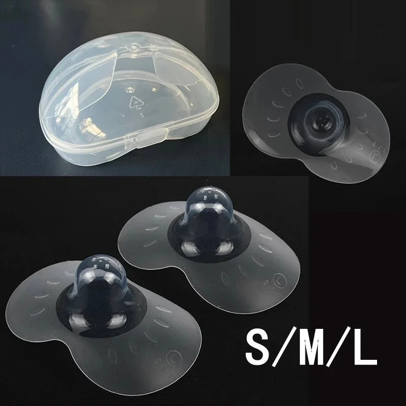 2Pcs Silikon Stillen Nippel Protektoren Fütterung Mutter Nippel Schilde Schutz Abdeckung Weiche Milch Fütterung Pflege Schild