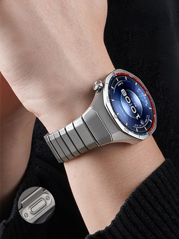 Официальный титановый ремешок 1:1 для Huawei Watch GT 6 Pro, ремешок без зазоров, браслет correa, аксессуары для умных часов Huawei Watch GT6 Pro