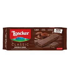 Double Choc Schokoladenwaffeln. 175g - Loacker