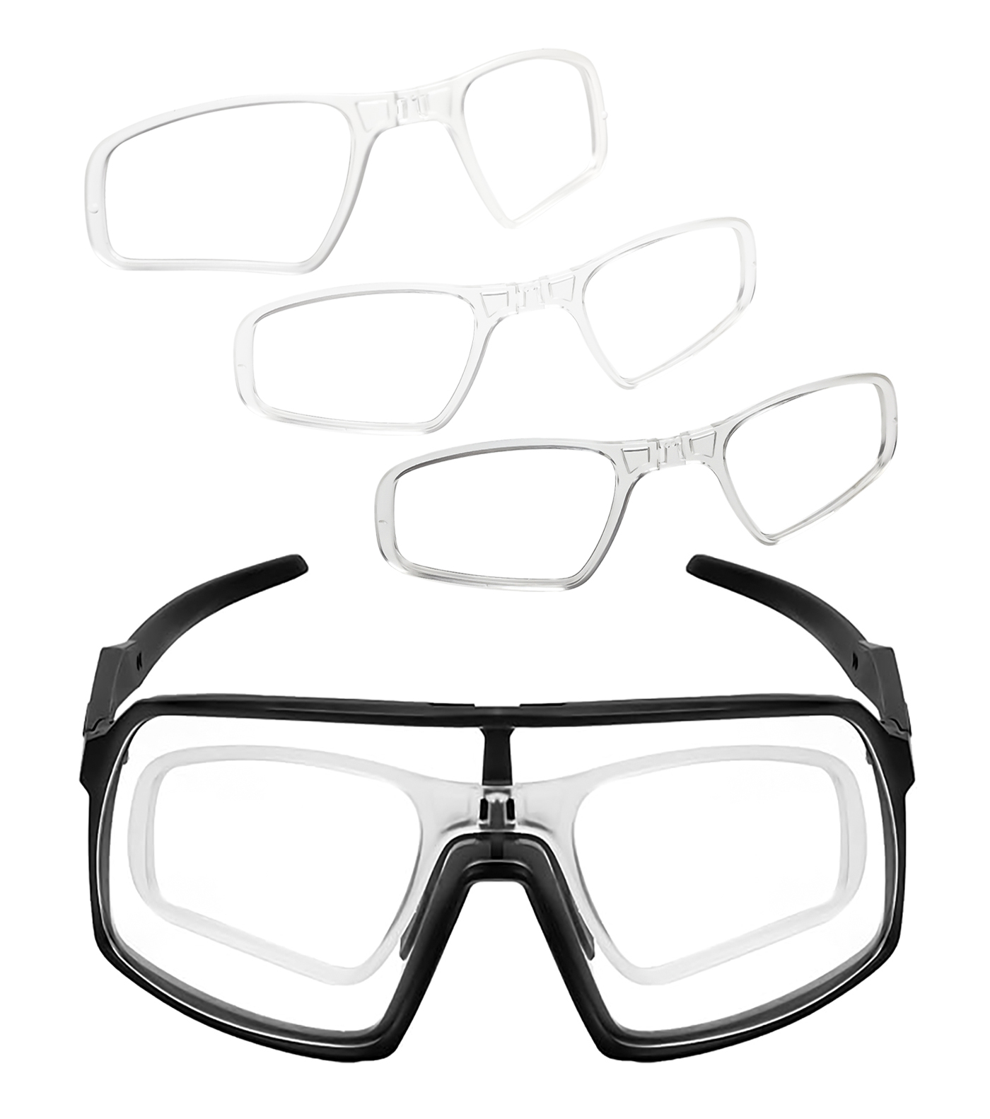 Adaptador de Lentes con Clip para Oakley Sutro OO9406, Sutro Asian Fit OO9406A, Sutro S OO9462