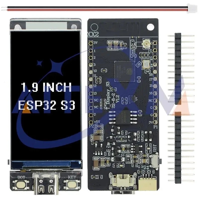 T-Display-S3 ESP32 S3 z 1,9-calowym wyświetlaczem LCD ST7789 Płytka rozwojowa WIFI Bluetooth5.0 Moduł bezprzewodowy Rozdzielczość 170*320