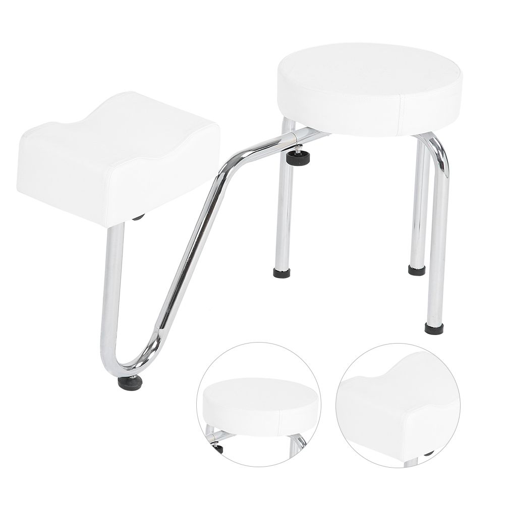 2 Farben verstellbar PU-Leder Tattoo Bein Armlehne Pad Pediküre Fußhocker Stuhl Pediküre Fußstuhl verstellbarer Fußhocker