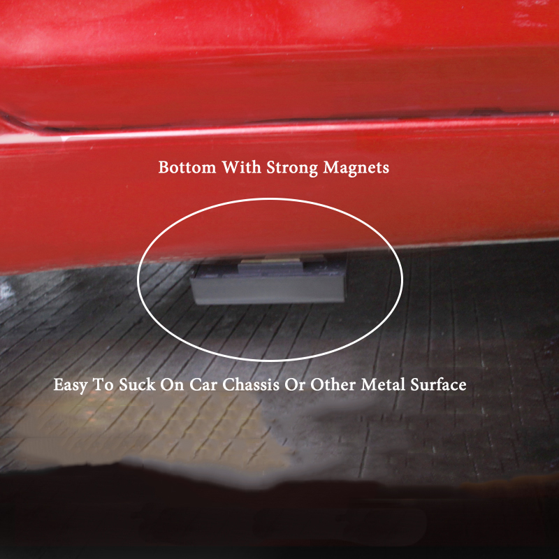 NewCreative マグネット式ブラックセーフボックス 車の鍵ホルダー 隠し収納 シークレット アウトドア隠し場所 家庭 オフィス 車 トラック キャンピングカー用