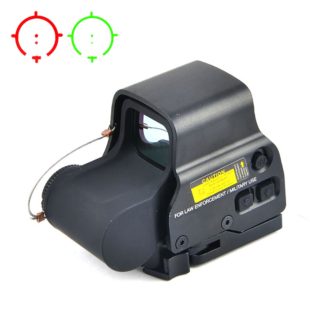 558 Red Dot Sight Holographic Sight Red Green Dot Reflex Sight with Picatinny 20mm Quick Release Mount