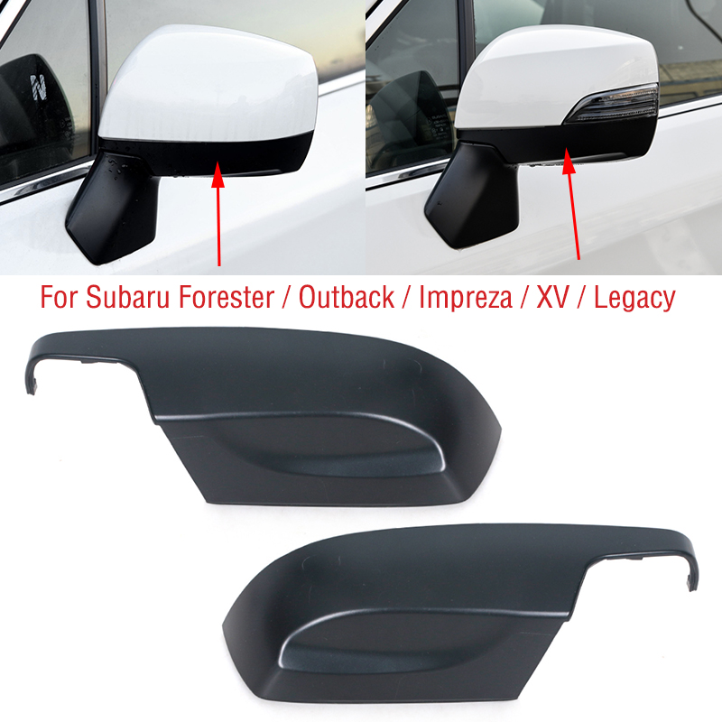 Dla Subaru Outback Legacy Forester XV Crosstrek Impreza Samochód Zewnętrzne lusterko wsteczne Boczne dolne lusterko dolne Pokrywa podstawy Shell Cap