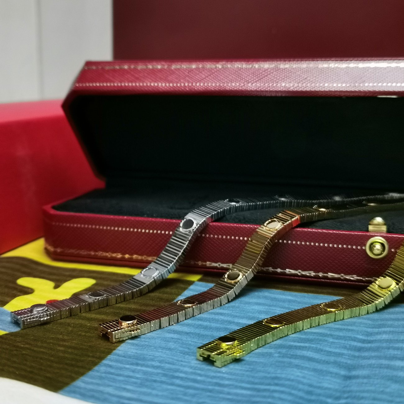 Pulseras para Mujer, Diseño de Moda, Oro, Plata, Oro Rosa, Tallas 16, 17, 18, 19, Brazalete para Mujer con Empaque
