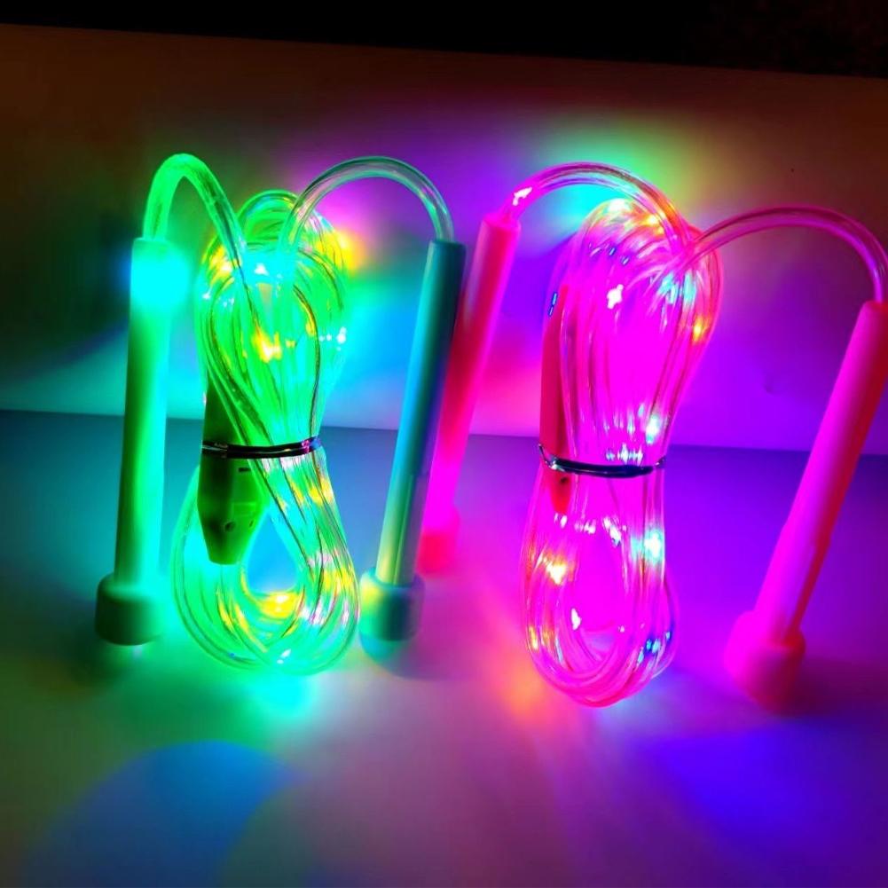 Luminous Jump Rope And Cool LED Glowing Jump Rope For Children Light Up Jumping Rope For Physical Exercise V6R3