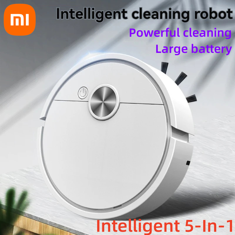 Xiaomi modelo Robot de barrido automático Mini máquina de limpieza del hogar carga USB fregona de barrido inteligente aspiradora 5 en 1 nuevo 2025