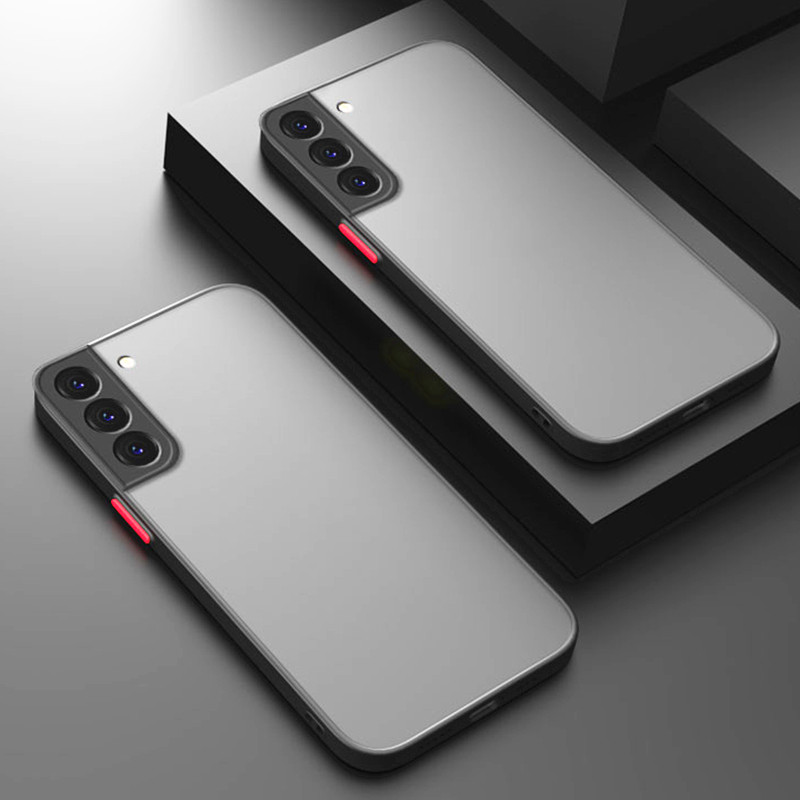 ARMOUR stoßfeste matte Hülle für Samsung Galaxy S20 S21 FE S22 Plus S23 Ultra S8 S9 S10 Plus Note 8 9 10 20 Ultra Bumper Cover