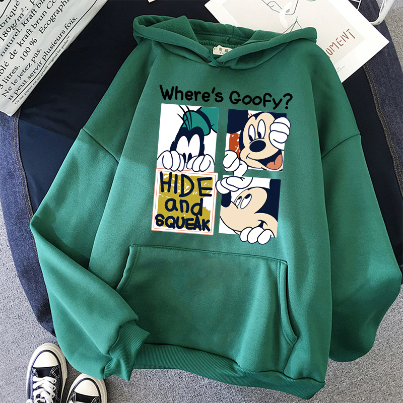 2024 minnie disney moletom com capuz topo de colheita mickey mouse feminino moletom crianças meninos meninas harajuku streetwear roupas