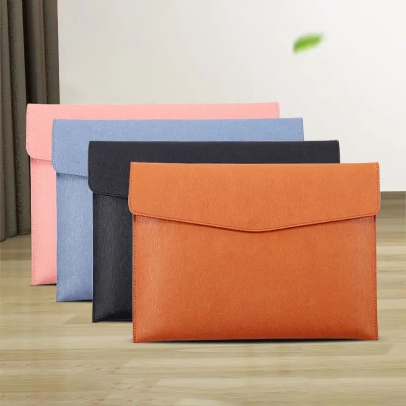 Carpeta de Archivos A4, Gran Capacidad, Cierre Magnético, Simple, Impermeable, Almacenamiento para Oficina y Negocios