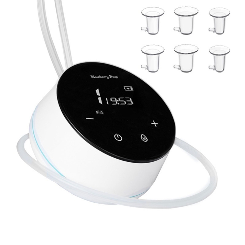 Corrector de pezones eléctrico, Corrector de tetina automática para Pezones invertidos planos, ventosas eficiente, corrección de 3 modos