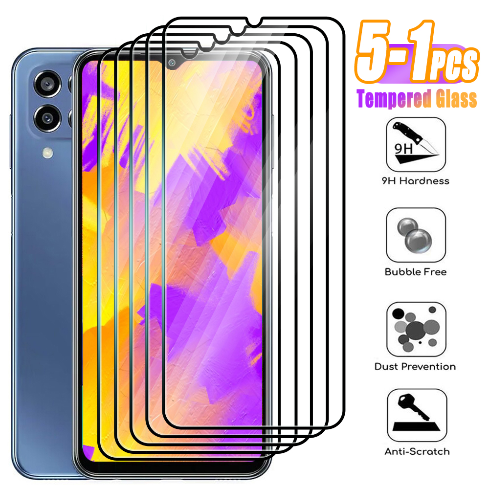 5-1szt Szkło hartowane do Samsung Galaxy M13 M33 M04 M34 5G M54 Folia ochronna na ekran Galaxy M30 M20 M31 M12 M22 M42 4G M52