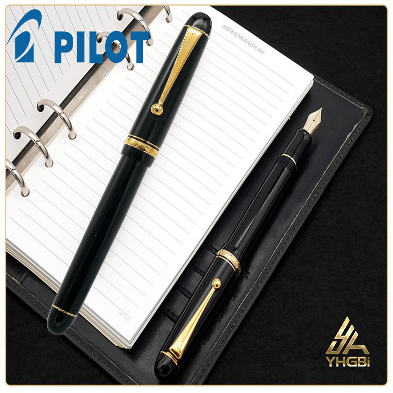 ปากกา Pilot Custom 74 ชุดปากกา Japan Original 14K Gold ปากกาธุรกิจคลาสสิก Fountain ปากกาเครื่องเขียนสําหรับสํานักงานโรงเรียน