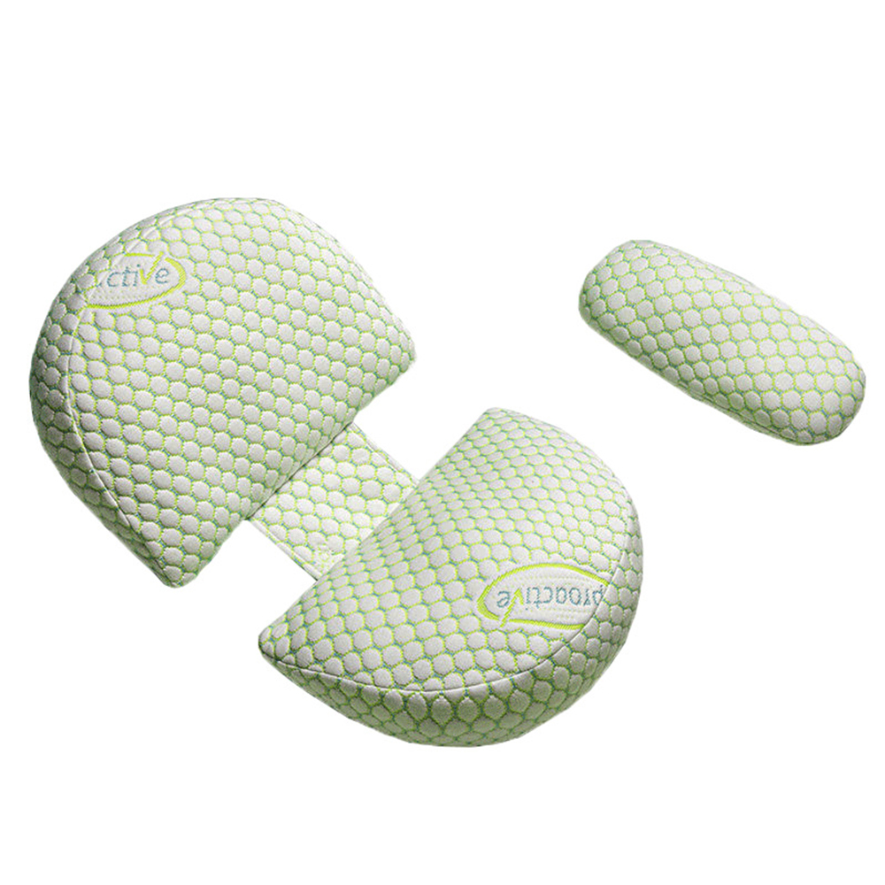 Almohada de embarazo en forma de U para la cintura, almohada de maternidad, ropa de cama de algodón para dormir, cojín para el cuerpo, almohada de lactancia para embarazadas