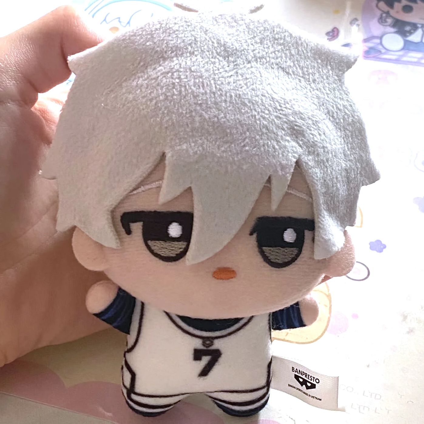 Gantungan Kunci Boneka Blue Lock 10cm Nagi Seishiro, Boneka Plushies Gantungan Tas Itoshi Sae Mikage Reo, Boneka Plush Kawaii, Hadiah Mainan