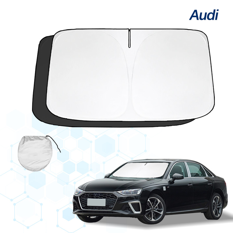 Voor Audi A4 B6 B7 B8 B9 2004-2024 Voorruit Zonnescherm Zonnescherm Zonnescherm Zonneklep Beschermer Opvouwbare Blokken UV-Stralen Houden Auto Koeler